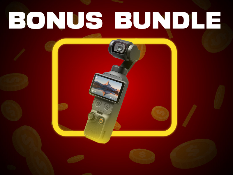 Osmo Pocket 4 + $1 Bonus Bundle